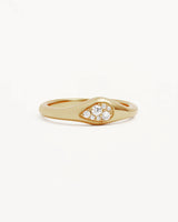 By Charlotte, Gold Ocean Mist Ring