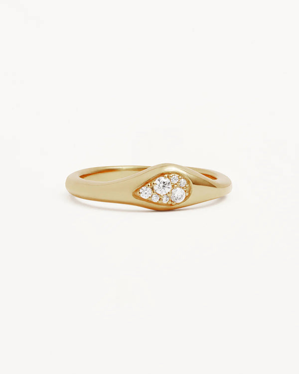 By Charlotte, Gold Ocean Mist Ring