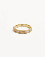 By Charlotte, Gold Sunkissed Horizon Ring