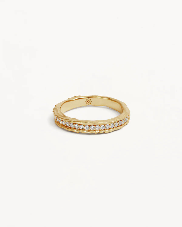 By Charlotte, Gold Sunkissed Horizon Ring