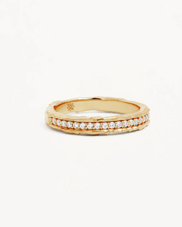 By Charlotte, Gold Sunkissed Horizon Ring