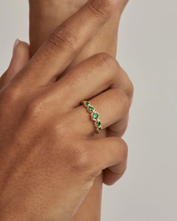 By Charlotte 18k Gold Vermeil Depth of You Ring