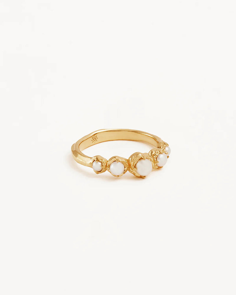 By Charlotte 18k Gold Vermeil Peace Within Ring