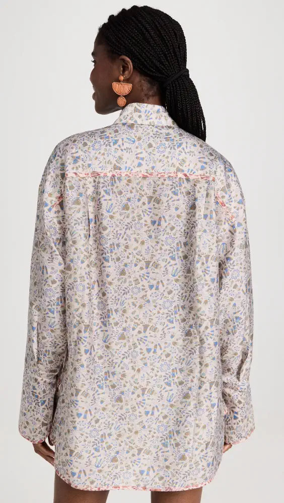 SABINA MUSAYEV Adira Top , Sage Print