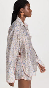 SABINA MUSAYEV Adira Top , Sage Print