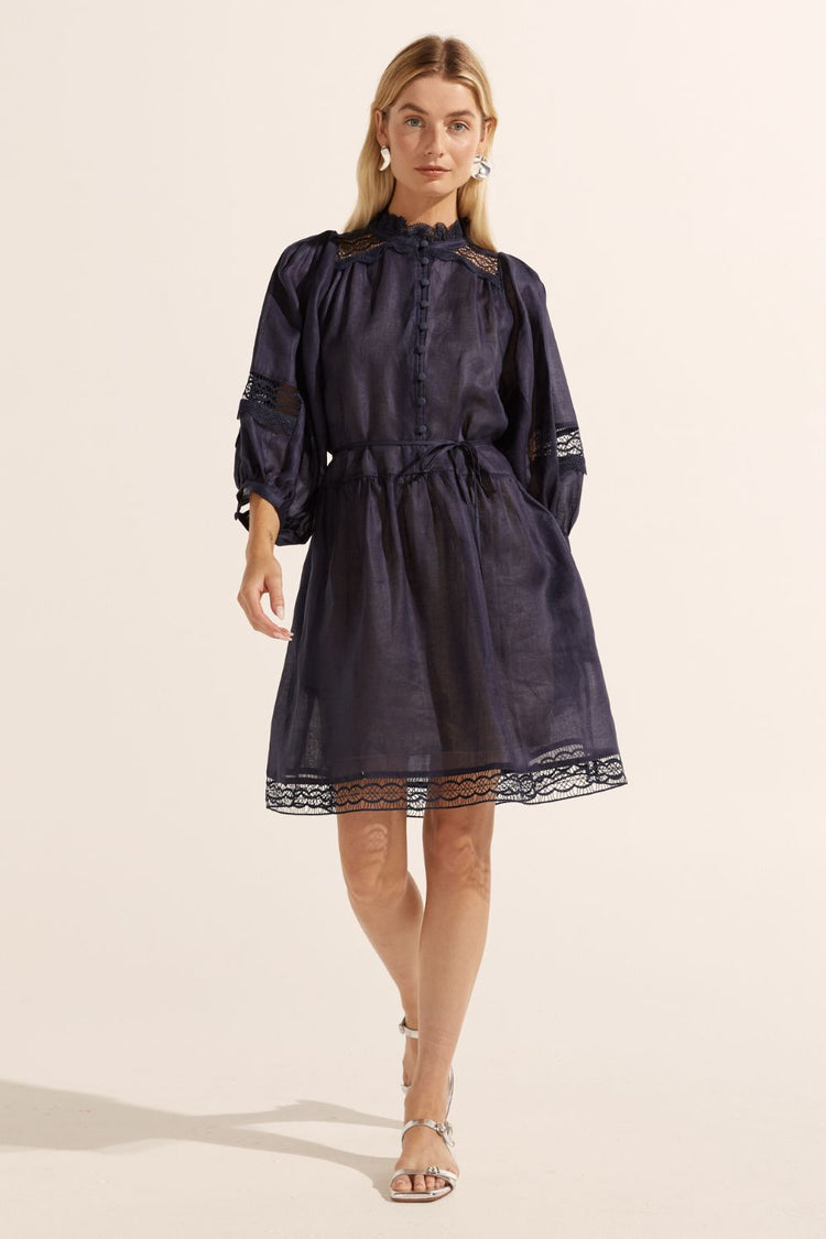 Zoe Kratzmann, Salute Dress, Indigo
