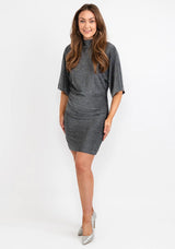 SECOND FEMALE Talin Mini Dress - Silver