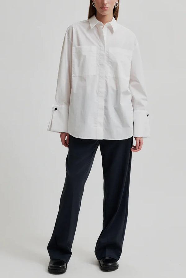 Second Female Calico Shirt,White