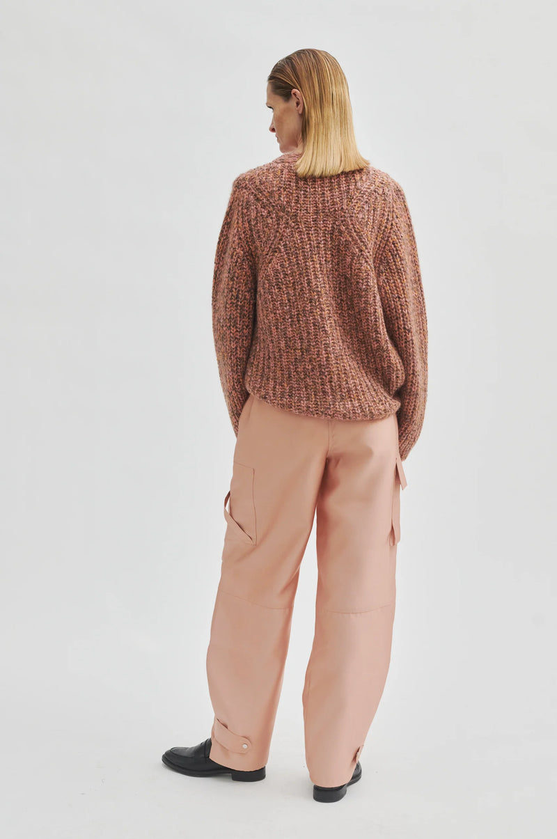 SECOND FEMALE Elegance Trousers - Cafe Creme