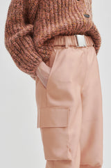 SECOND FEMALE Elegance Trousers - Cafe Creme