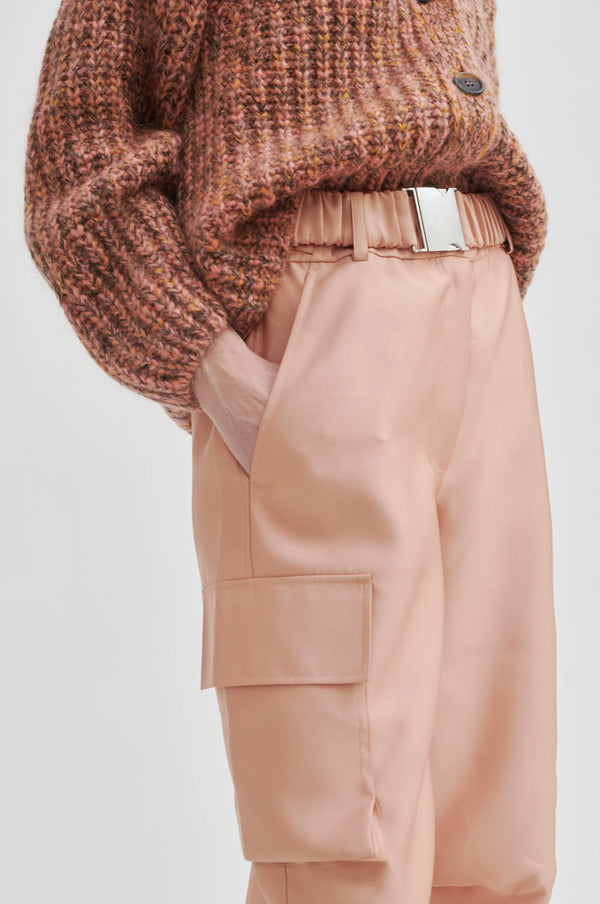 SECOND FEMALE Elegance Trousers - Cafe Creme