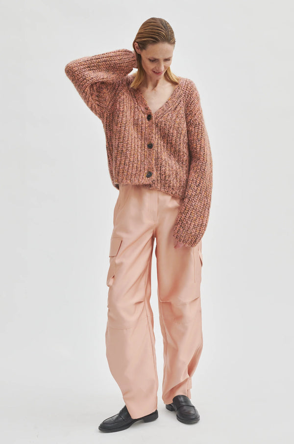SECOND FEMALE Elegance Trousers - Cafe Creme