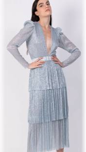 SABINA MUSAYEV Carry Dress - Light Blue