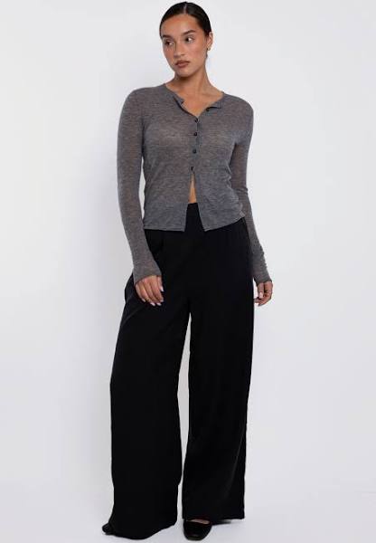 Vaenn Mercer Wide Leg Pant,Black