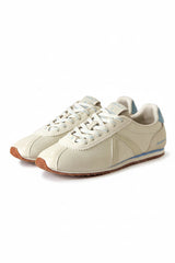 ASFVLT Sienna sneaker in off white/blue