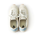 ASFVLT Sienna sneaker in off white/blue