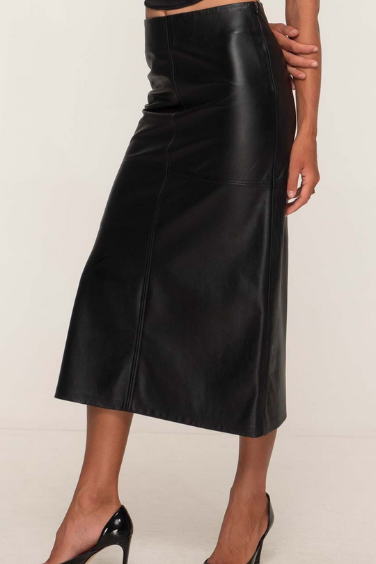 2nd SKIN Sienna Maxi Skirt, Black