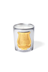 Trudon Cabinet des Miroirs Classic Candle 270g in silver mirrored glass with the gold Trudon cartouche