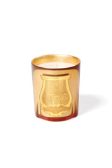 Trudon Galerie des Flammes Classic Candle 270g in gold mirrored glass with the gold Trudon cartouche