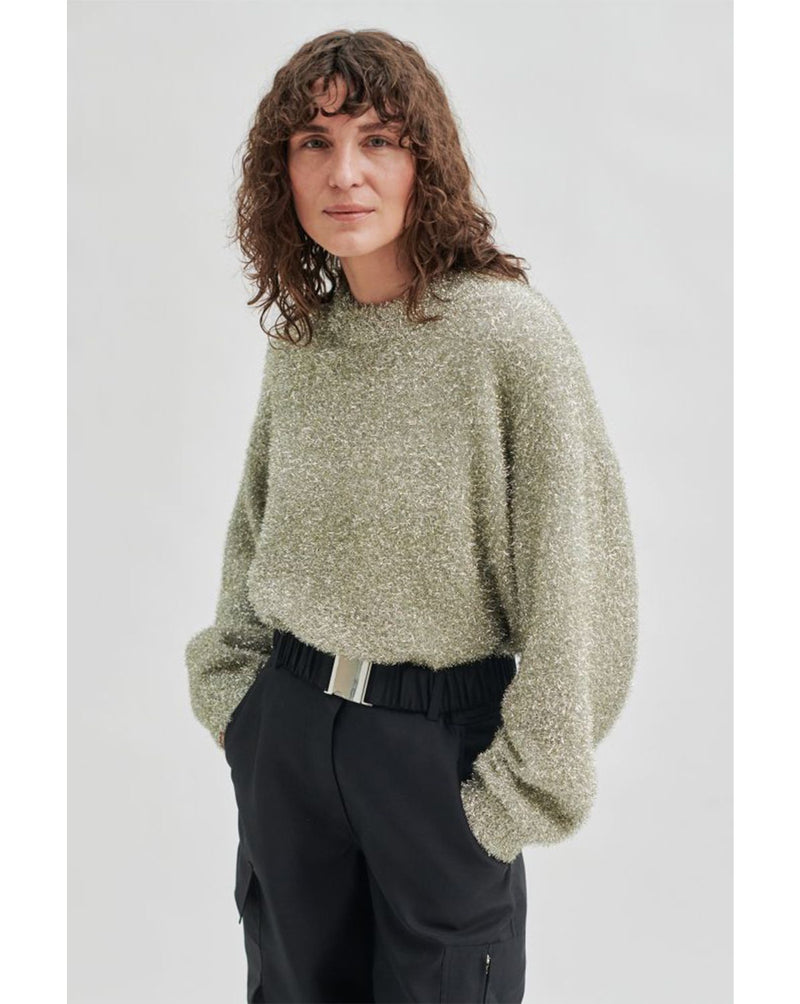 SECOND FEMALE Menima Knit - Silver