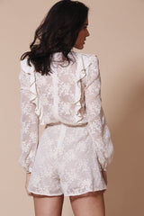 WINONA- Havana Long Sleeve Playsuit
