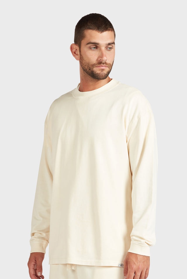 ACADEMY BRAND Louis LS Tee - Winter White