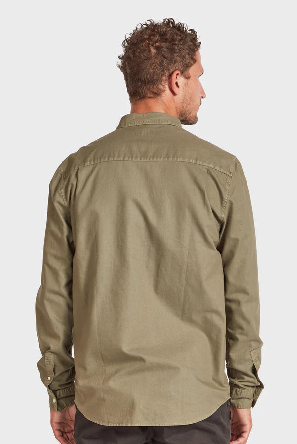 ACADEMY BRAND Vintage Oxford Shirt - Moss