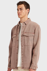 ACADEMY BRAND Essential Overshirt - Rose Tan