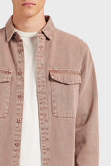 ACADEMY BRAND Essential Overshirt - Rose Tan