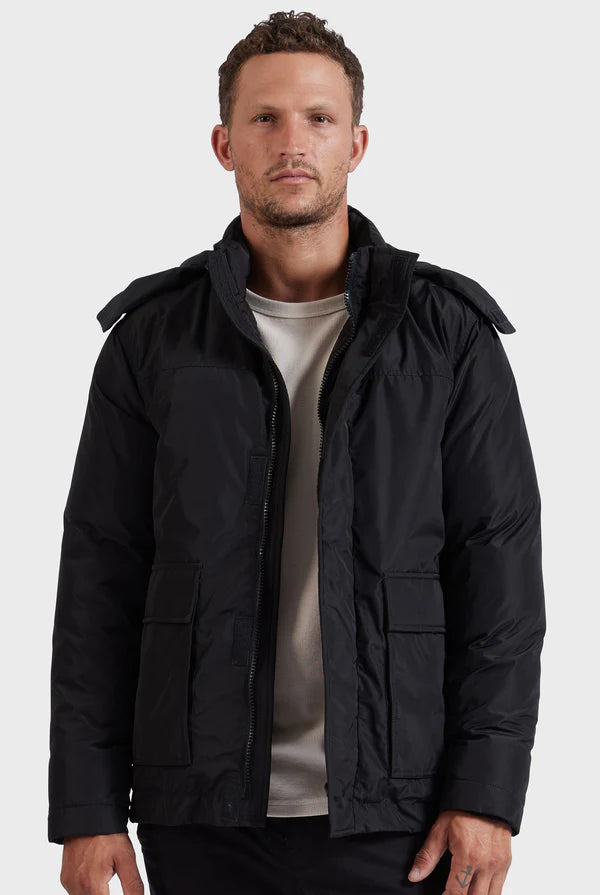 ACADEMY BRAND Oregon Puffer Jacket - Black