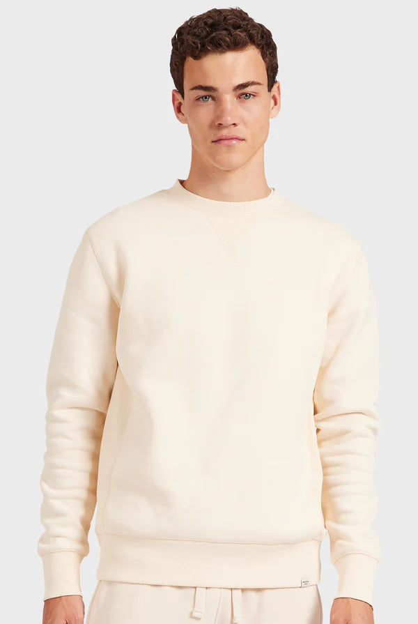 ACADEMY BRAND Crew Sweat, Milk