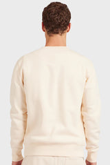 ACADEMY BRAND Crew Sweat, Milk
