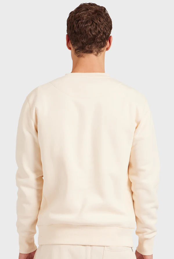 ACADEMY BRAND Crew Sweat, Milk