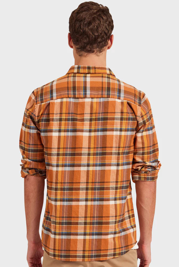 ACADEMY BRAND Denver Shirt , Orange Check