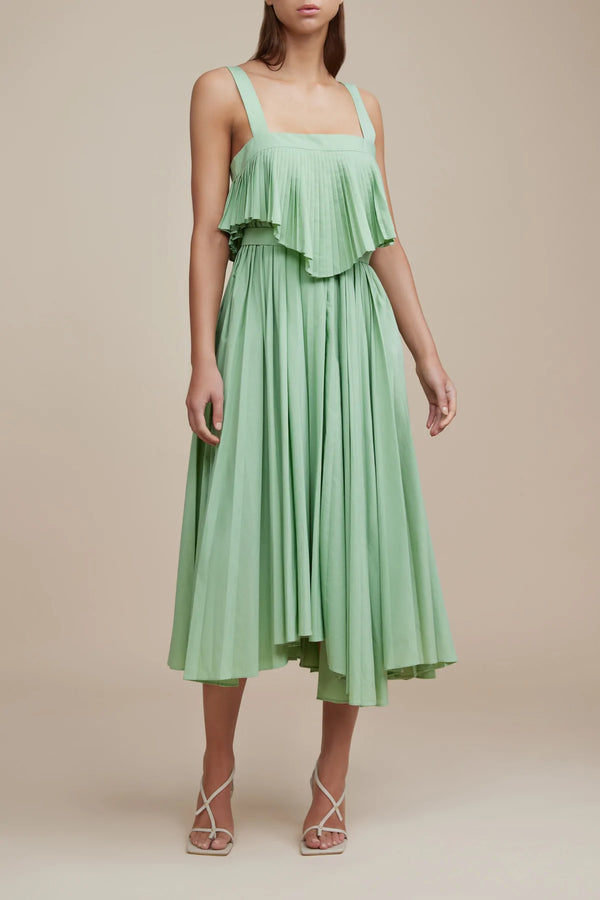 ACLER Hale Dress - Foam Green