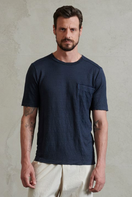 TRANSIT CFUTRQ4390 T-SHIRT - Blue
