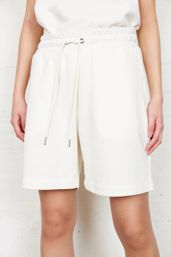 SECOND FEMALE Polifoli Sweat Shorts - Whisper White