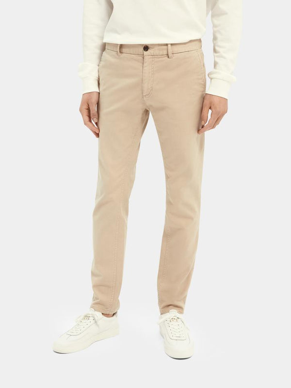 SCOTCH & SODA Mott Classic Twill Chinos - Sand