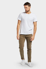 The Academy Brand - Acad Basic Crew Tee - White