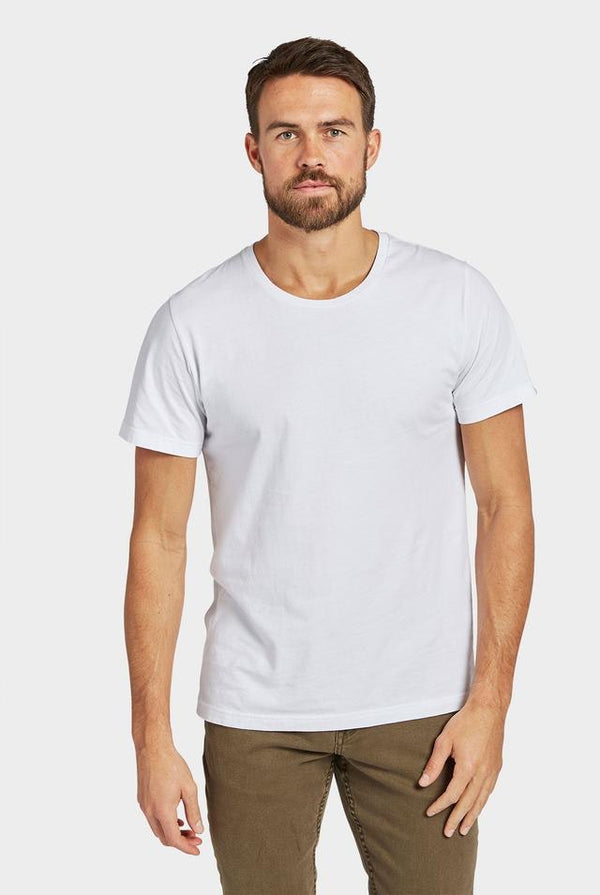 The Academy Brand - Acad Basic Crew Tee - White