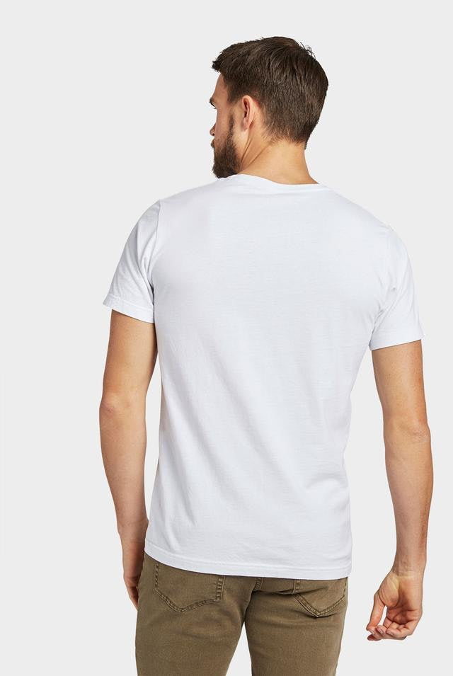 The Academy Brand - Acad Basic Crew Tee - White