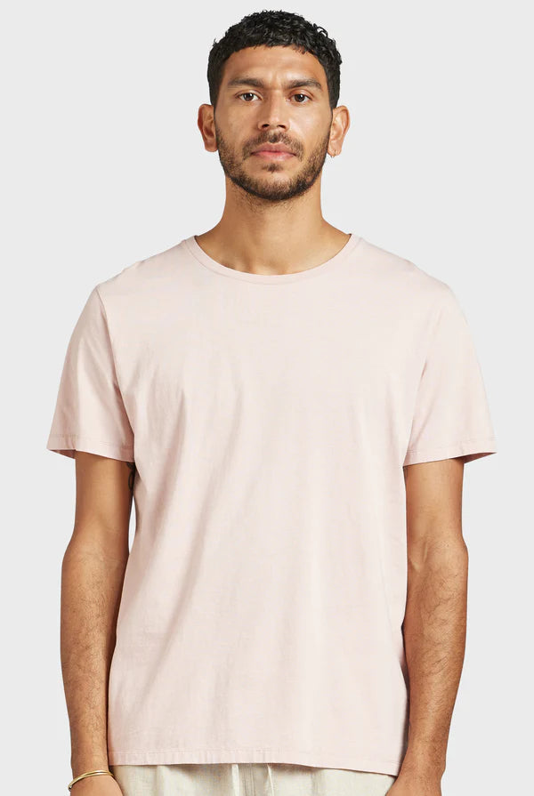 ACADEMY BRAND Blizzard Wash Tee - Seashell Pink