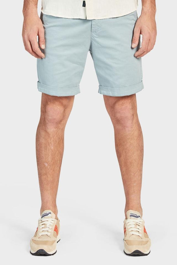 The Academy Brand Cooper Chino Short - Dusty Blue