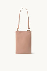 DYLAN KAIN The Ella Patent Phone Bag - Fawn