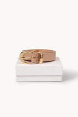 DYLAN KAIN The Isla Belt - Fawn/Light Gold