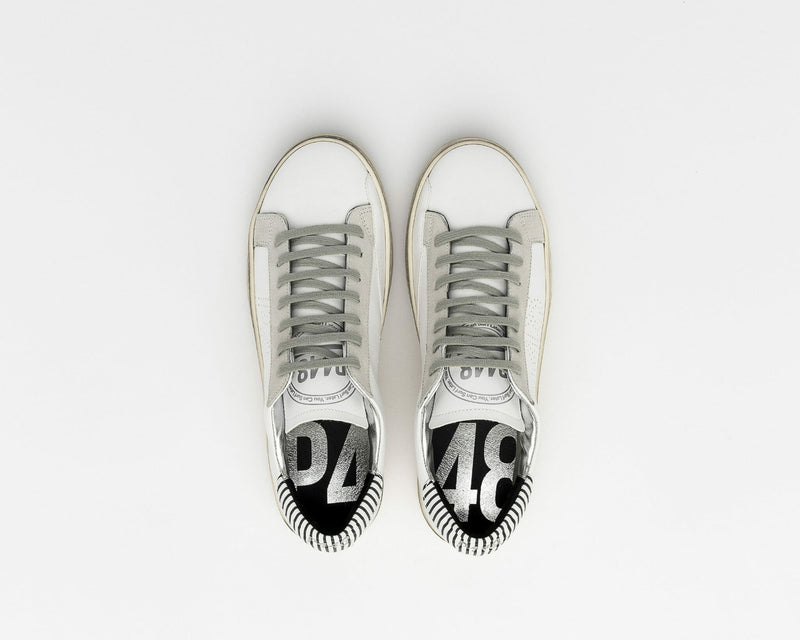 P448, John Low Sneaker, Whiterub