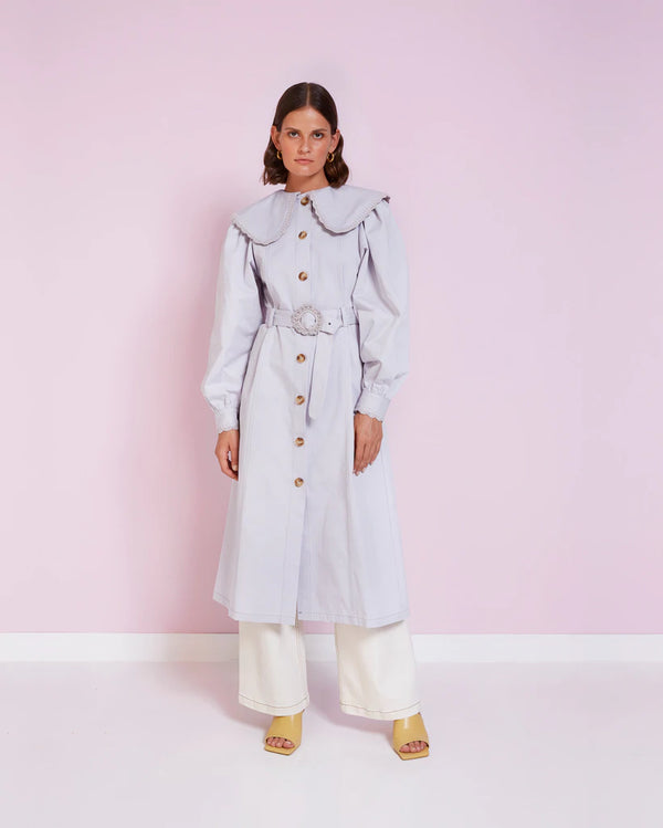 MAGALI PASCAL Gracia Trench - Cloud Grey