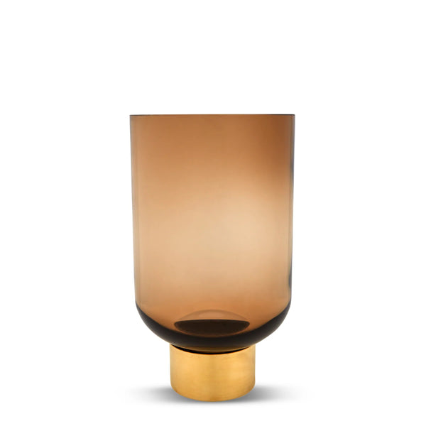 MARMOSET FOUND Luxor Glass Vase M - Butterscotch