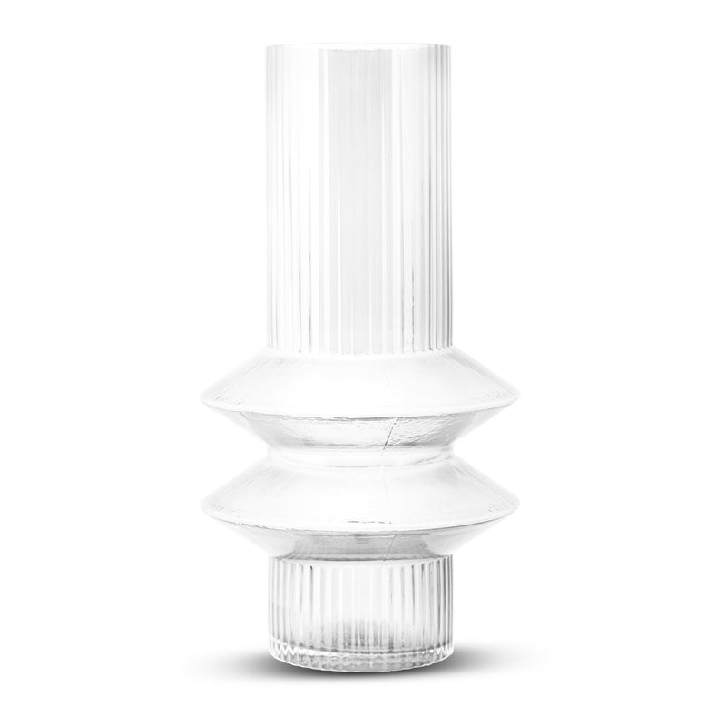 MARMOSET FOUND Memphis Vase L - Clear