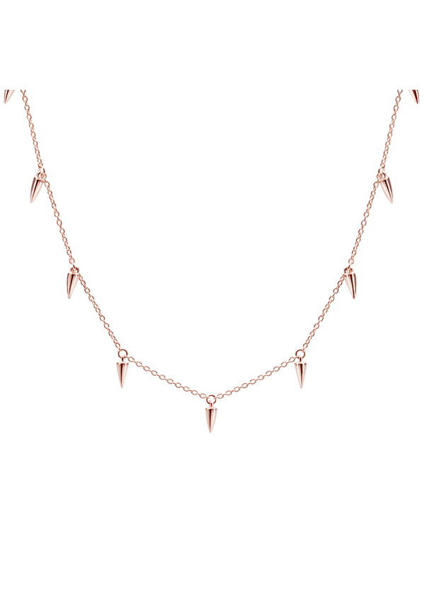 MURKANI - Sahara Daggar Choker Necklace, Rose Gold